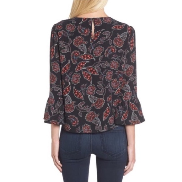 Cooper & Ella Greta Bell Sleeve Blouse - Picture 4 of 8